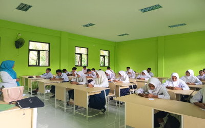 MTs Negeri 4 Bolsel Resmi Gelar Ujian Semester Genap Tahun Pelajaran 2025/2026