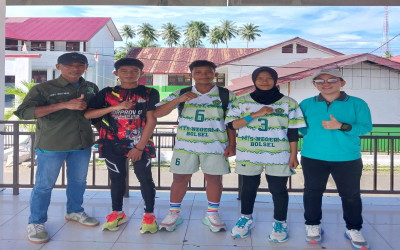 Dua Siswa MTsN 4 Bolsel Raih Juara Pada Seleksi O2SN Tingkat Kecamatan