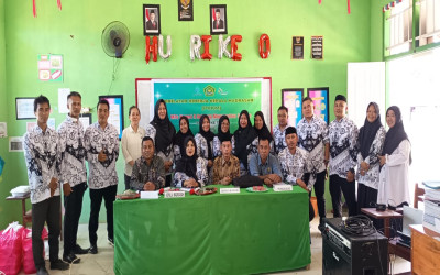 Pengawas Madrasah Laksanakan PKKM Tahun Ke Tiga Di MTs Negeri 4 Bolsel