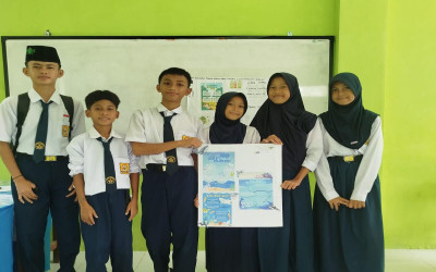Ujian Praktek MTsN 4 Bolsel: Lebih Modern, Karya Siswa Direkam Demi Asah Kemampuan Digital