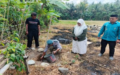 Peletakan Batu Pertama Mushola, Tonggak Awal Pembangunan Sarana Ibadah di MTs Negeri 4 Bolsel