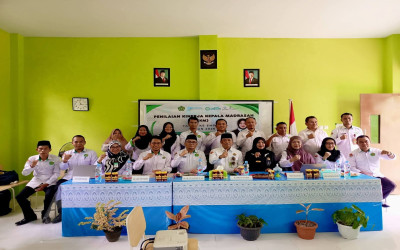 Pelaksanaan Penilaian Kinerja Kepala Madrasah (PKKM) Berjalan Aman dan Lancar